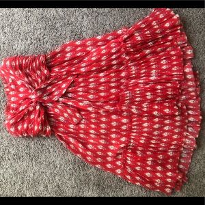 Free people strapless dress